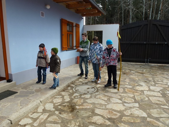 Koledníci ve Vlkově.