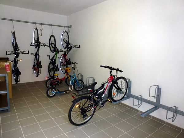 Kolárna penzionu U hájovny.